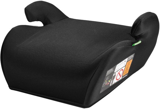 ULTIMATE SPEED Auto zitverhoger zwart - Lichaamslengte: 125-150 cm - Voor alle gangbare personenauto's met 3-punts veiligheidsgordel