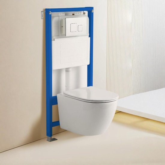 Toledo Hangtoilet met Softclose Zitting incl. Deksel - Diepspoel
