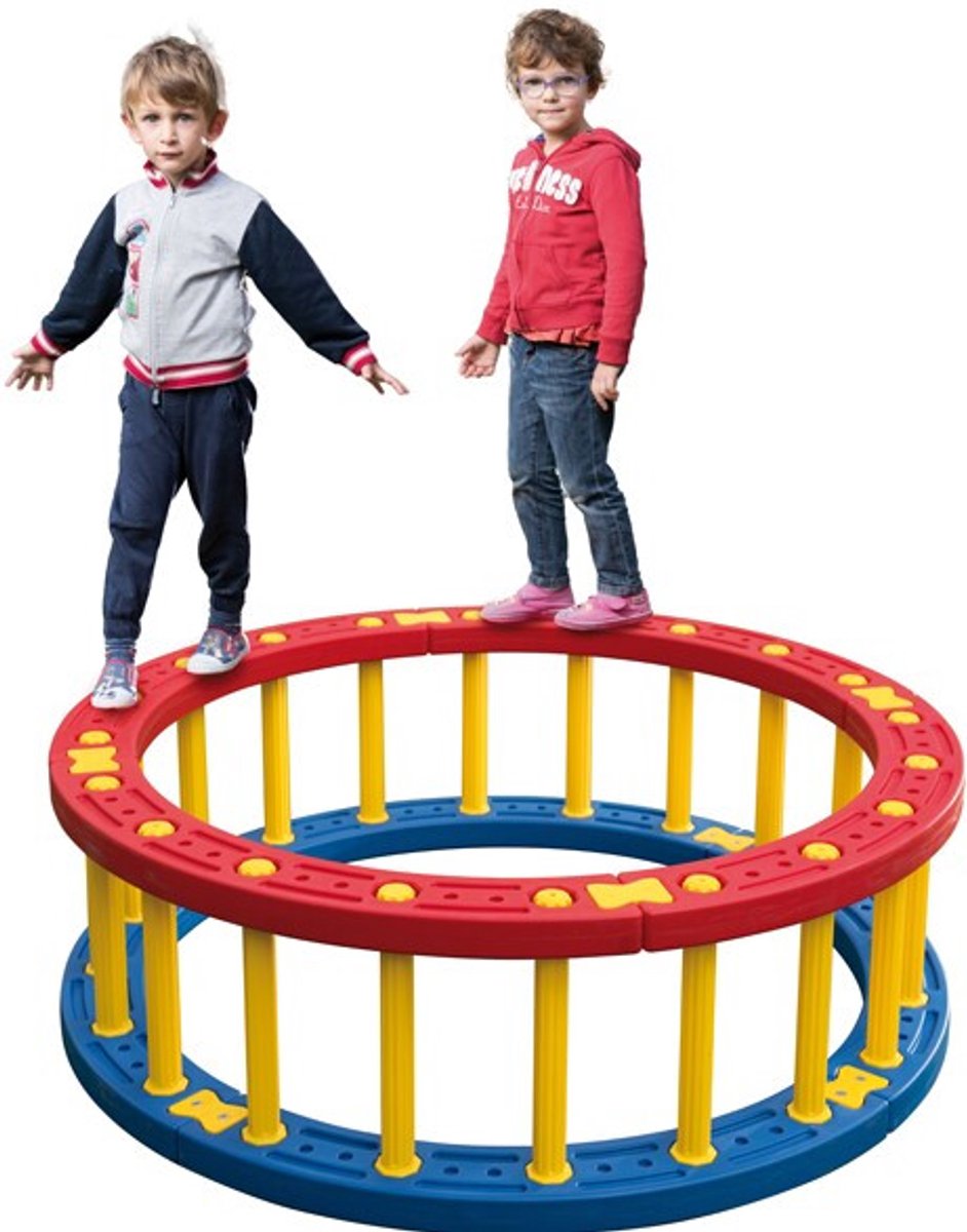 Balancierwiel – Motorisch Speeltoestel – Klimmen, Kruipen & Balanceren – Modulair Evenwichtsspel voor Kinderen