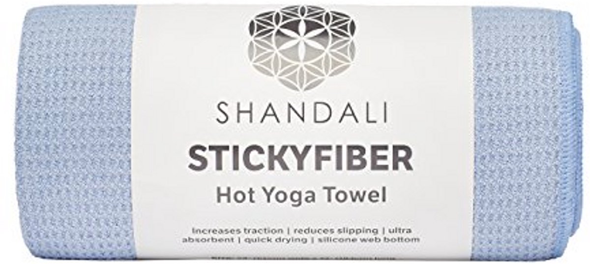 Yoga Handdoek voor Hot Yoga - Matformaat, Microvezel, Super Absorberend en Anti-slip - Ideaal voor Fitness en Pilates