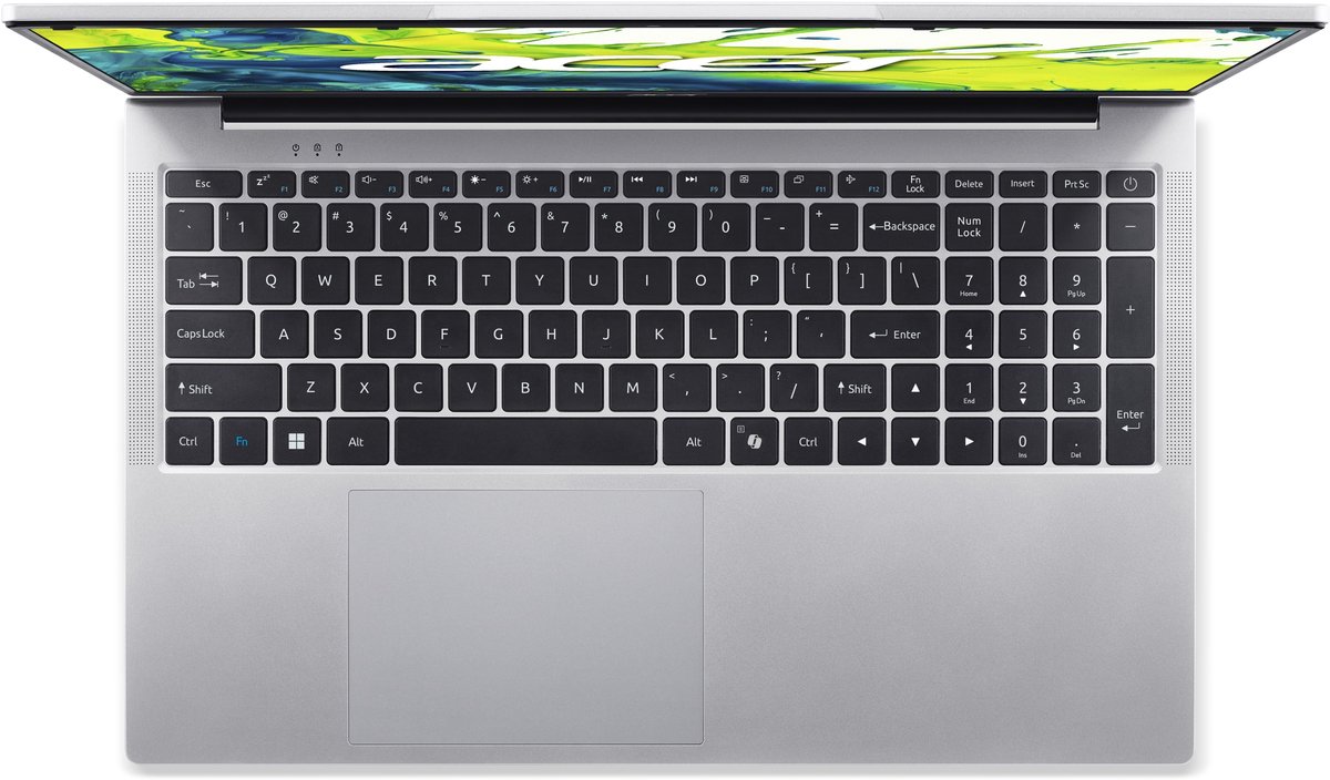 Aspire Lite AL17-31P-C7EA - Laptop - 17 inch - Intel N150 - 8GB - 128GB SSD - Zilver - incl 1 jaar Microsoft 365 Personal — afbeelding 6
