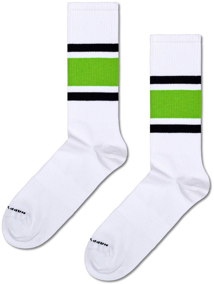 Happy Socks - Simple Stripe Sneaker Sock - Unisex - Sokken