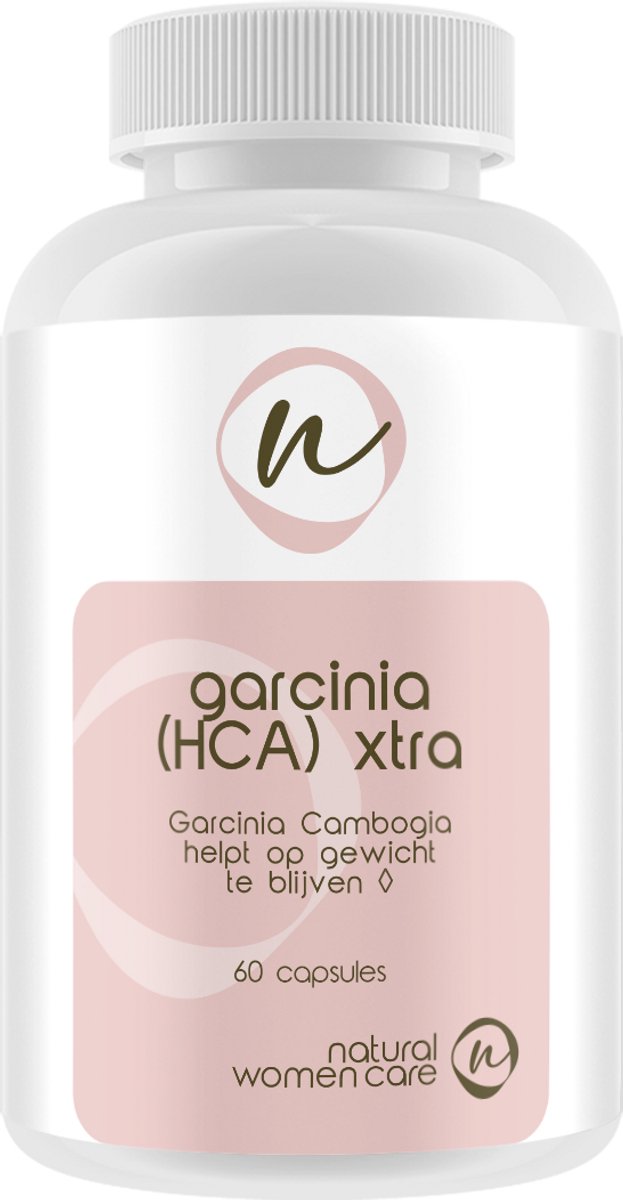 Natural Women Care - Garcinia (HCA) Xtra - Bevordert de vetverbranding - Met groene thee en chroom tegen tussendoor trek - Garcinia Cambogia - vermindert hongergevoel - geen snaaibehoefte - supplement