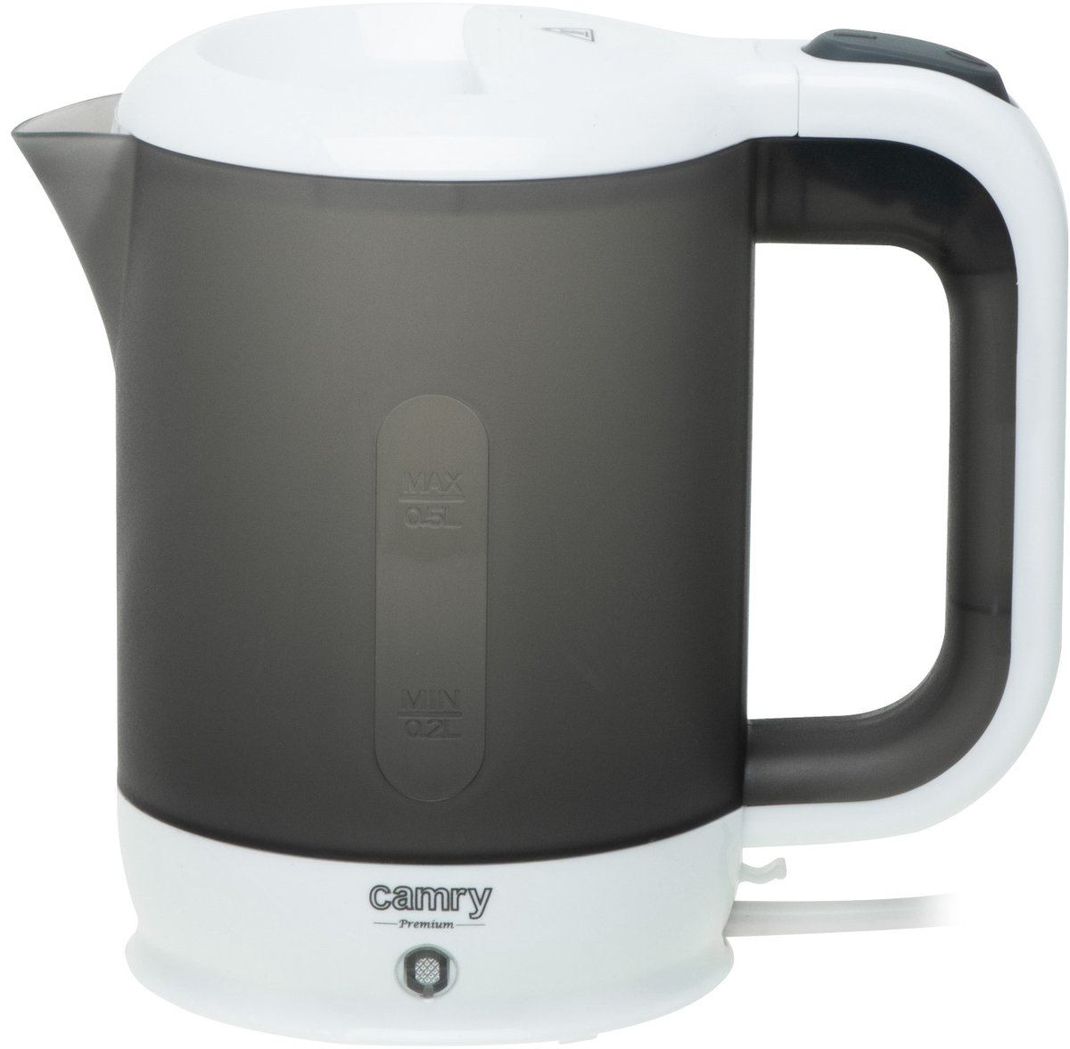 Camry® Reiswaterkoker 500ML - Inclusief 2 Kopjes en Lepel - 900W - Droogkookbeveiliging- Draagbaar - Kleine waterkoker -mini waterkoker - Waterkoker - camping waterkoker — afbeelding 3