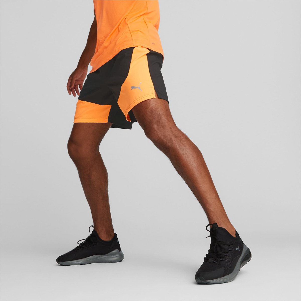 Puma Run Fav Velocity 7 Sportbroek Oranje