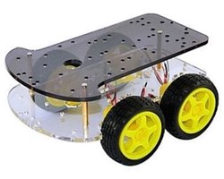 OTRONIC® Chassis met 4 wielen en 4 TT-motoren robot basis DIY