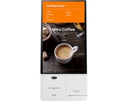 Smart Signage Kiosk KM24C-P, USB, One Connect Port, LAN, RS232C, 1D/2D, 334.4 x 389.6 x 236.5 mm