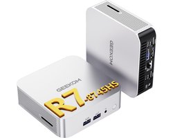 ​​GEEKOM A8 Mini PC – AMD Ryzen 7 8745HS| 16GB DDR5 & 1TB SSD | AMD Radeon 780M | 6× USB | 8K-uitgang | Windows 11 Pro | IceBlast 2.0-koeling | Compacte desktop-PC voor thuiswerken​​, 8K,Mini PC met,Mini Computer,Game PC,pc voor games e