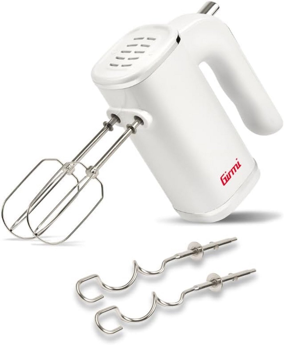 Krachtige Handmixer met 5 Snelheden en Turbofunctie - Inclusief Garderijzers en Deeghaken