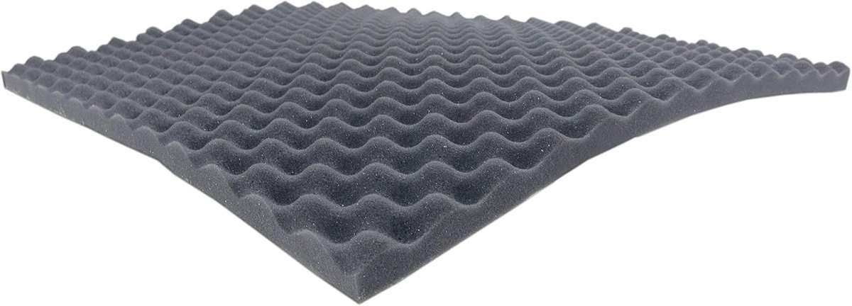 Akoestisch Schuim 50x50x3 cm Geluidsisolatie Noppenschuim voor Studio en Thuis