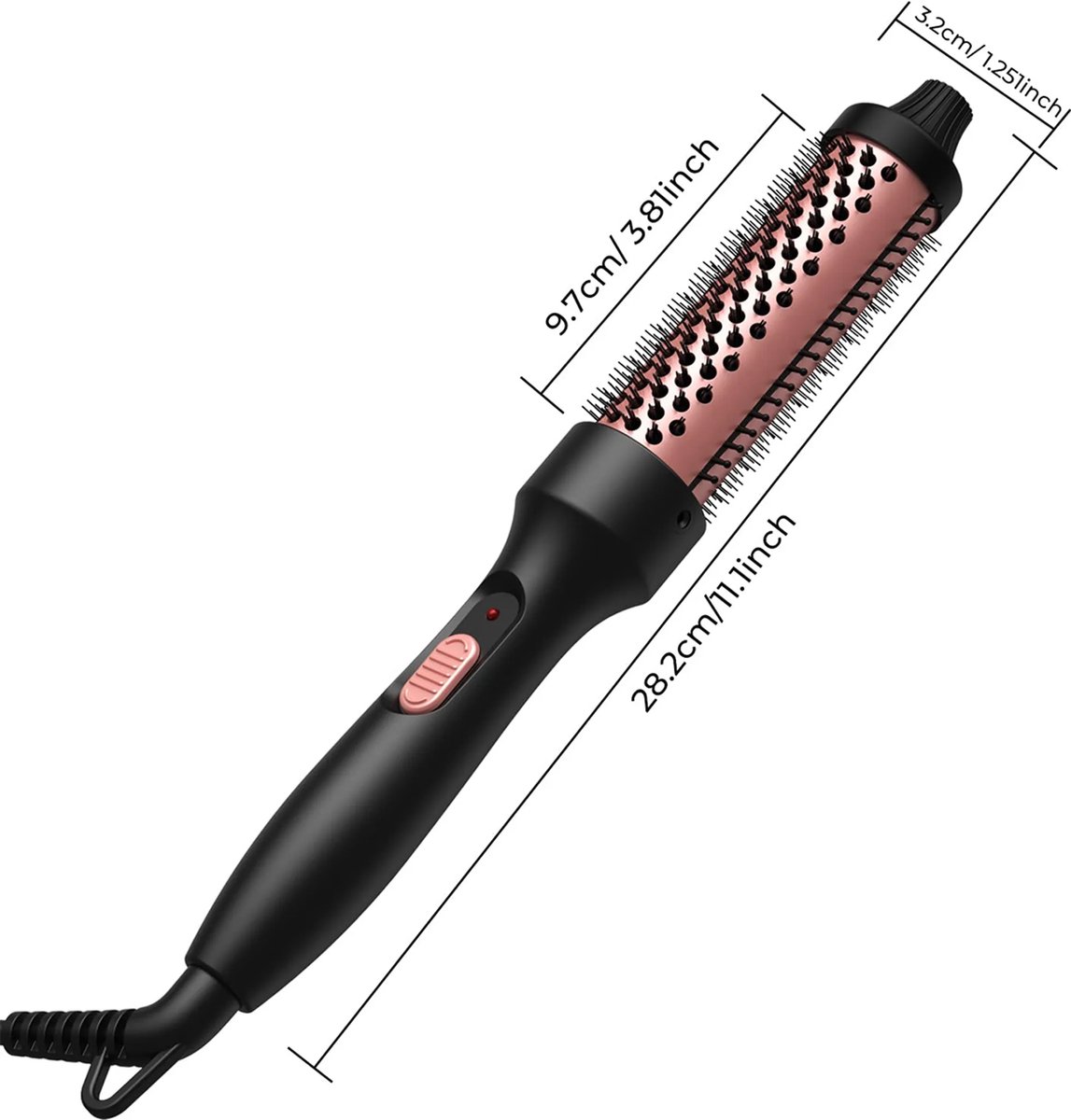 Met deze 3-in-1 stijltang/krultang kun je steil, krullend en - afbeelding 2