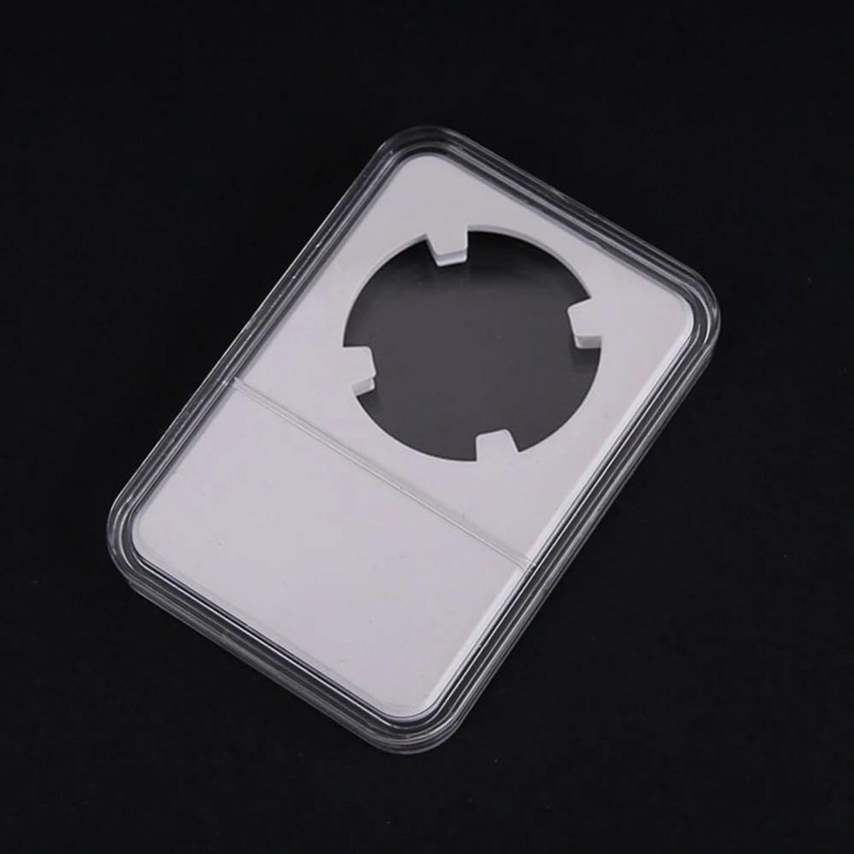 10 Stuks Muntcapsules voor Collectie, Acryl Display Houders voor Muntenopslag