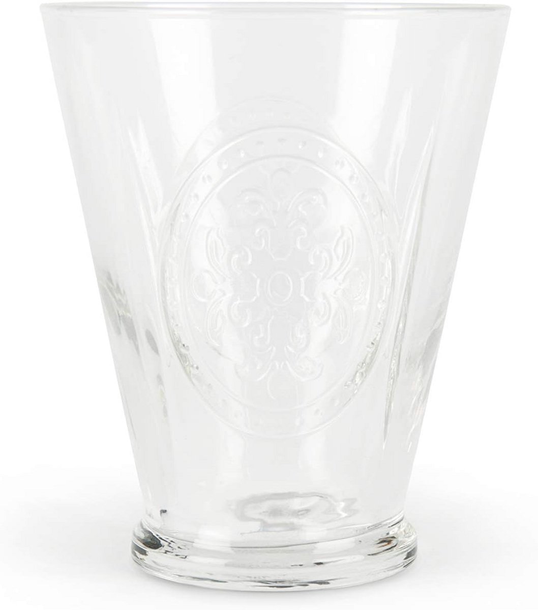 Set van 6 Waterglazen van Geblazen Glas (34 cl) - Vaatwasmachinebestendig