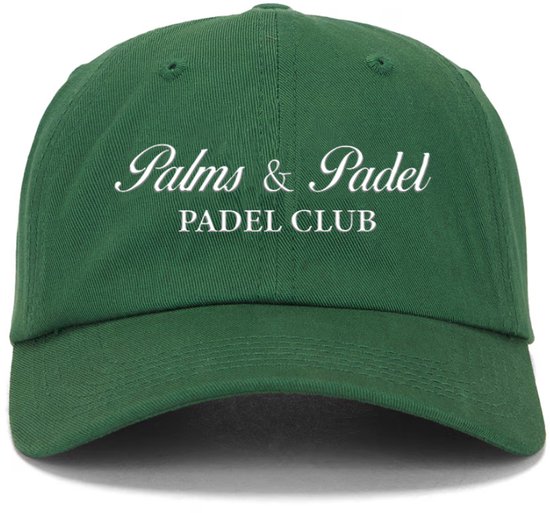 Your Wildforce Green Court – Padel Pet / Cap – Vert – Réglable – Katoen – Unisexe