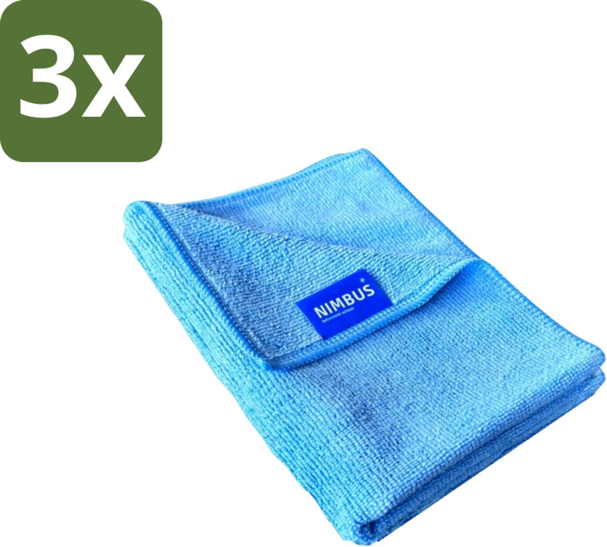 3 x NIMBUS Magic Schoonmaakdoek - Schoonmaken - Vuil Verwijderen - Stof Verwijderen - Strepen Verwijderen - Doek