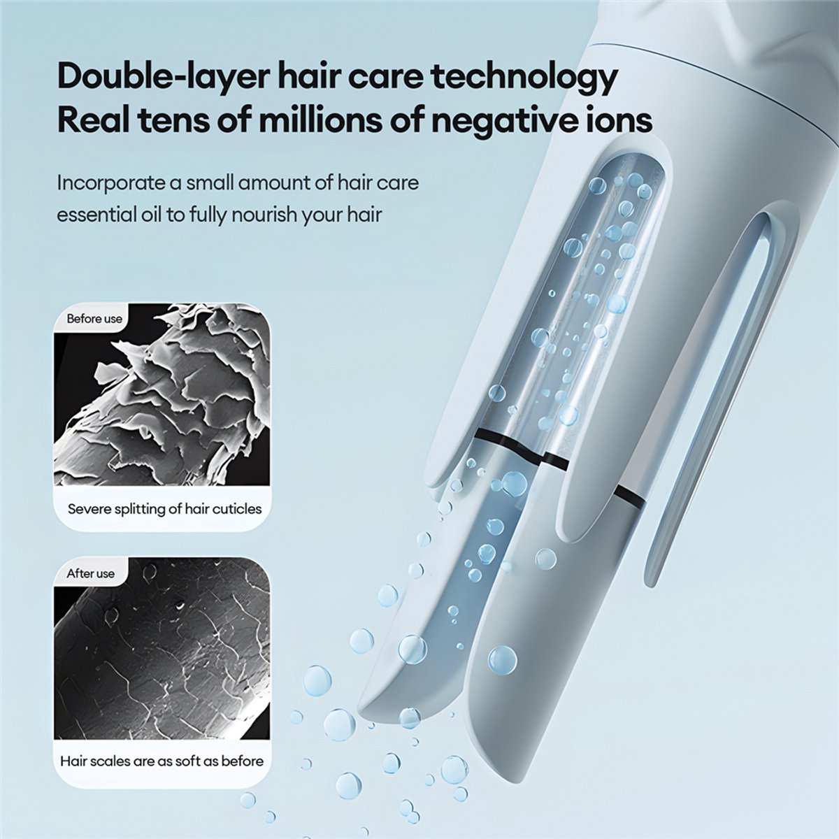 Automatische krultang 38mm met 4 temperaturen snelle - afbeelding 3