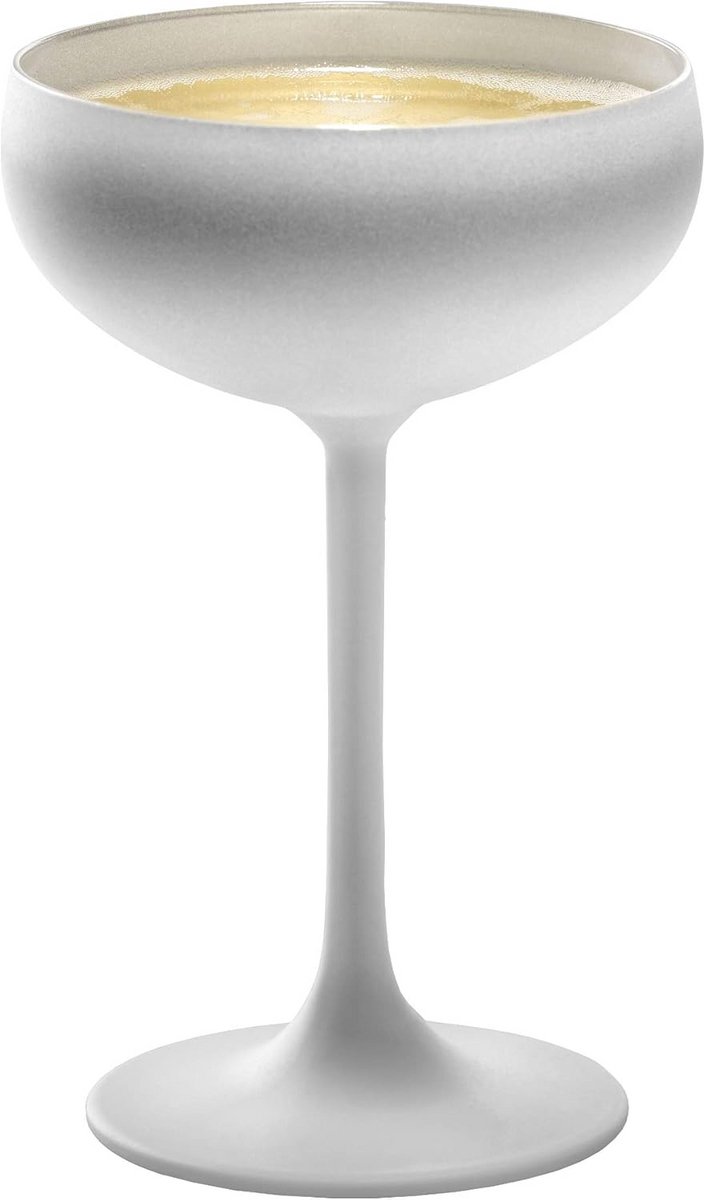 Luxe Champagne Coupe Glazen Set van 6 - Kristal Drinkglazen voor Feesten - 220 ml