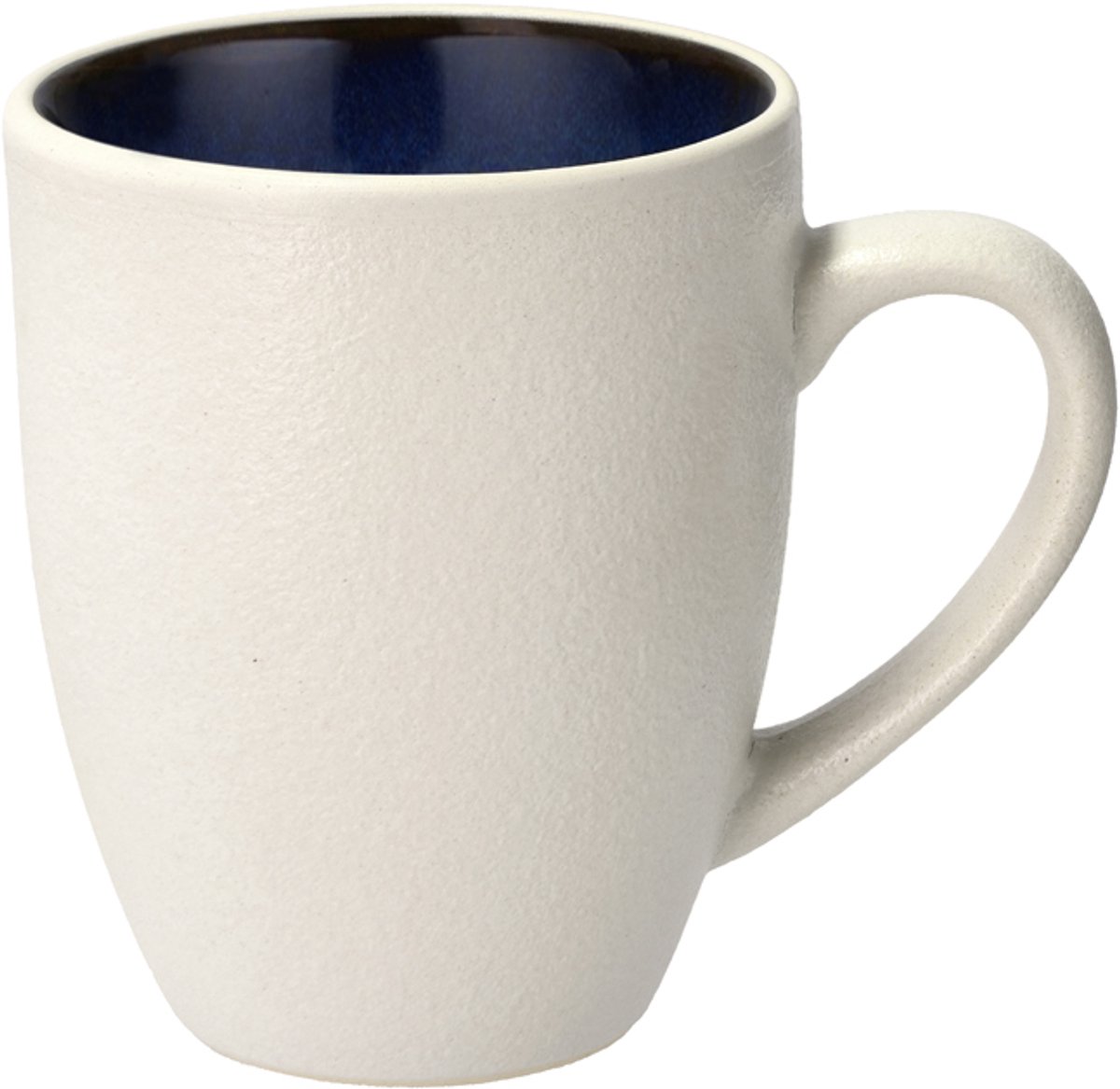 BITZ Gastro Mok Dia 8,5 x 10 cm 30 cl Wit/Donkerblauw