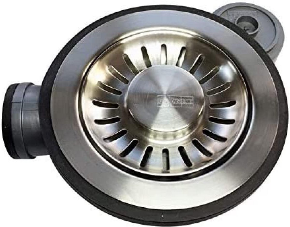 Zwarte RVS Schuurspons Houder voor Spoelbak Accessoire