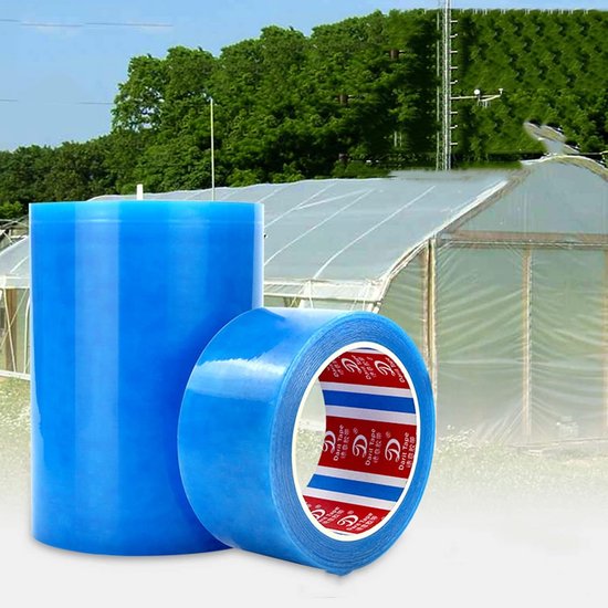 KAHEIGN Reparatietape Voor Kassen – 10 Cm Breed, 25 M Lang, Transparant En Uv-bestendig