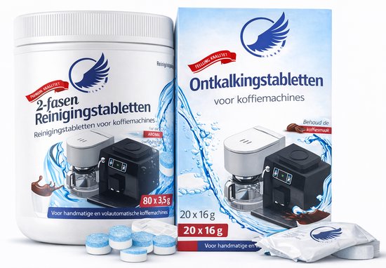 Offre du Jour! Nettoyant pour Café Pastilles de Détartrage pour Cafetière Pastilles de Nettoyage pour Cafetière