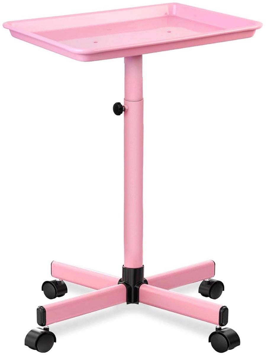 Salon Dienblad op Wielen - Verrijdbare Aluminium Beauty Spa Tray