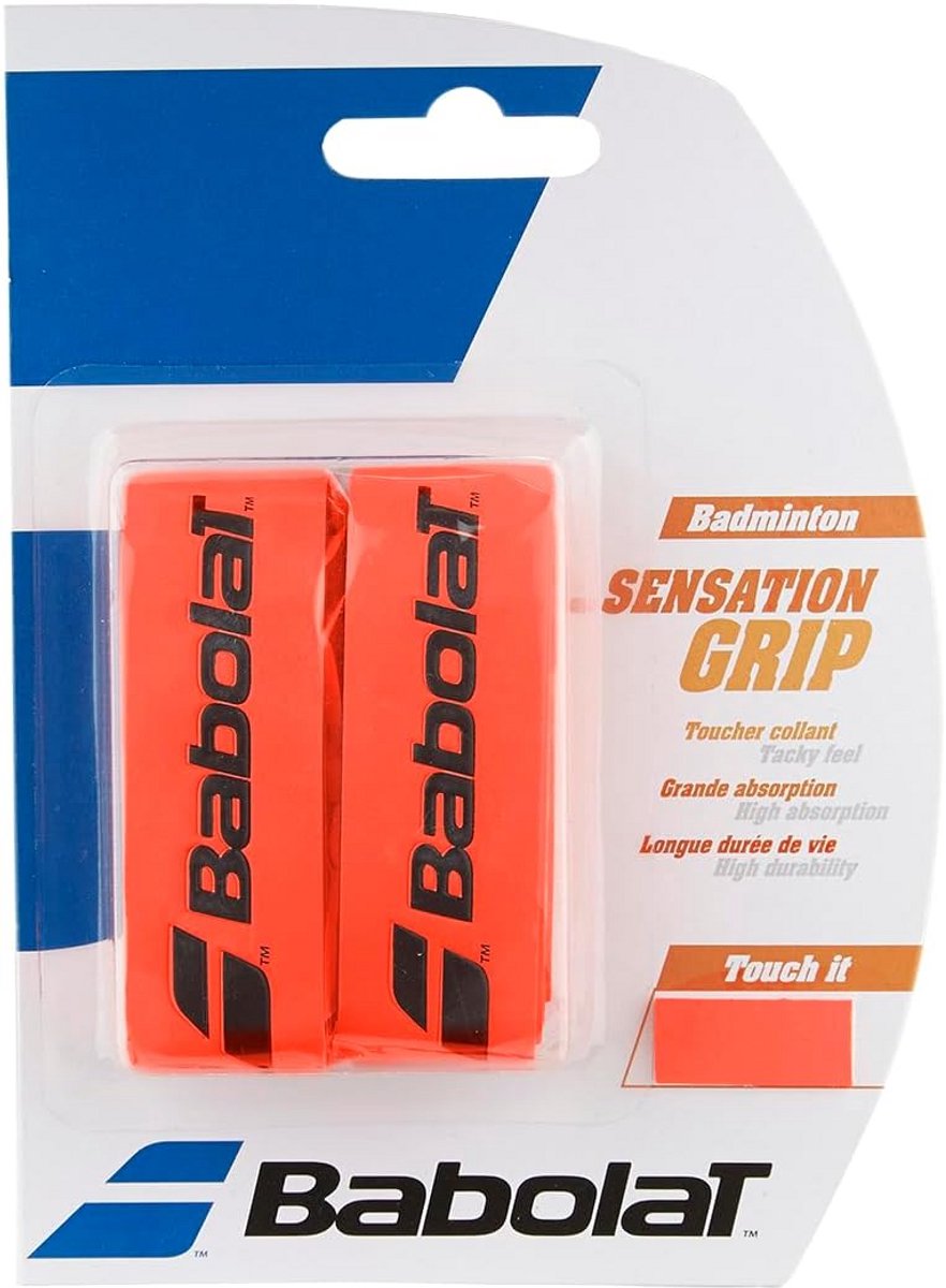 Kleverige Badminton Racketgrip | Zeer Absorberend & Comfortabel | 2 Stuks