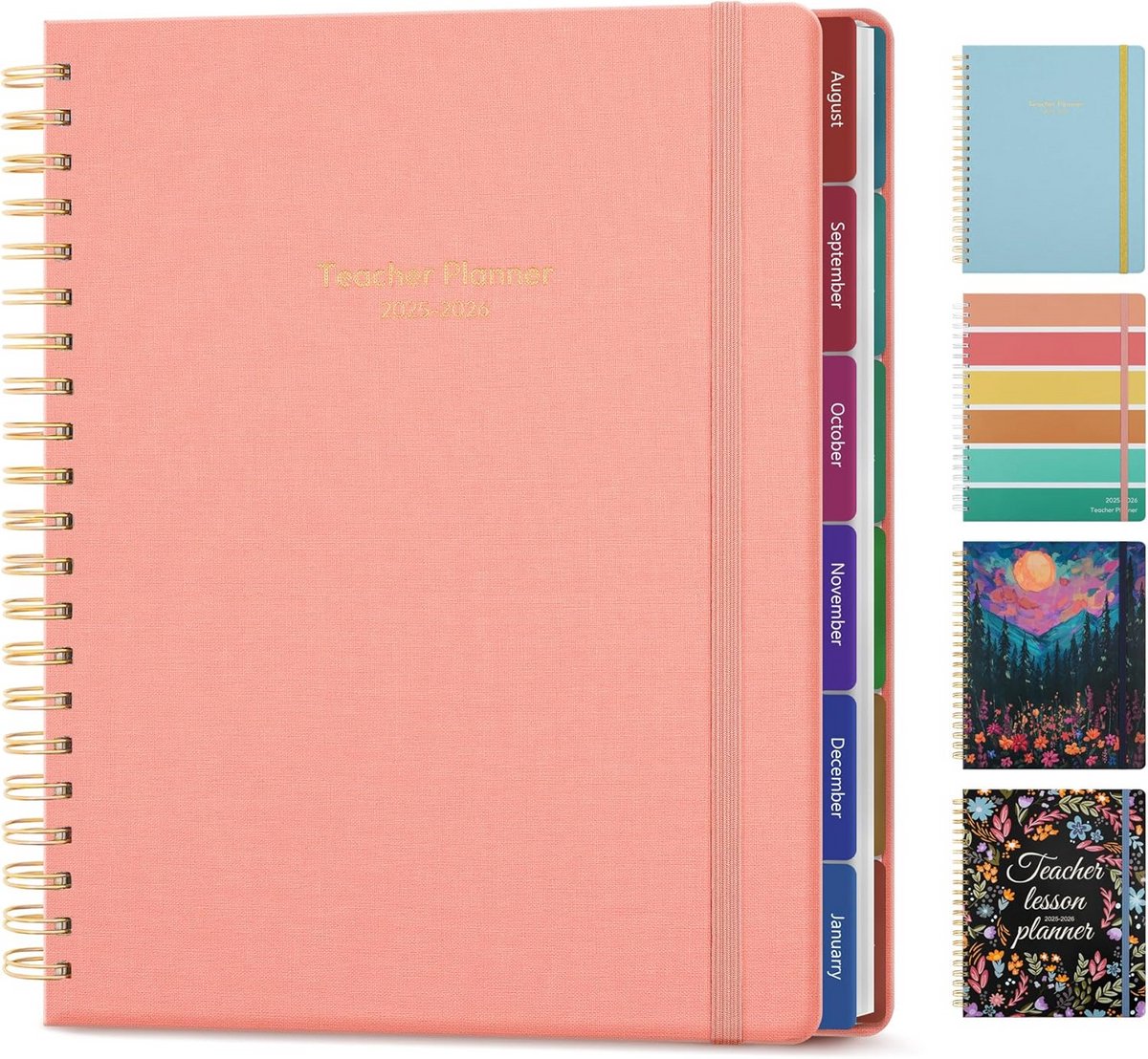 Schooljaarplanner 2025-2026 Leraar Roze Editie