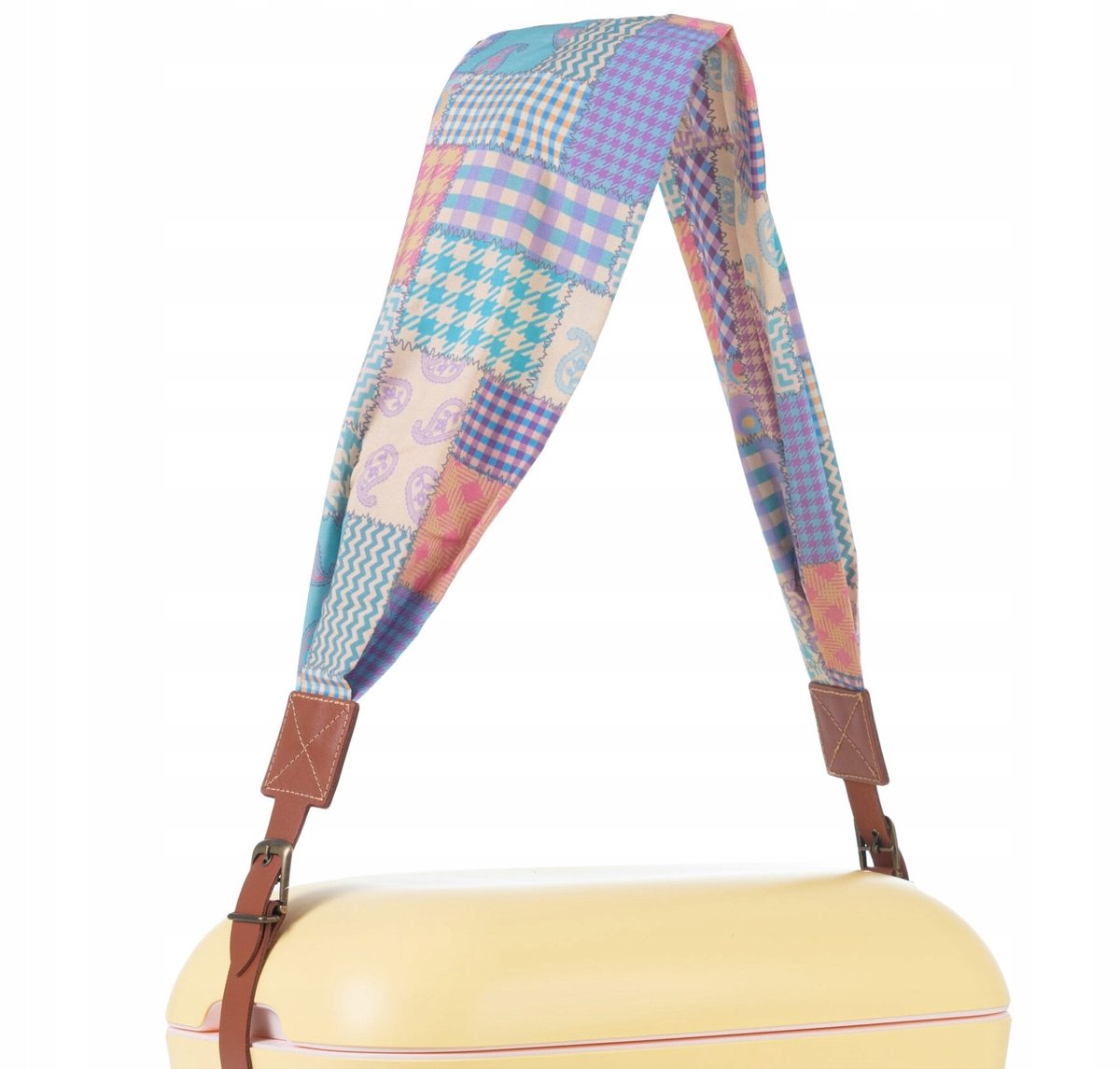 Polarbox textiel koelboxtape - patchwork - gemaakt in Spanje