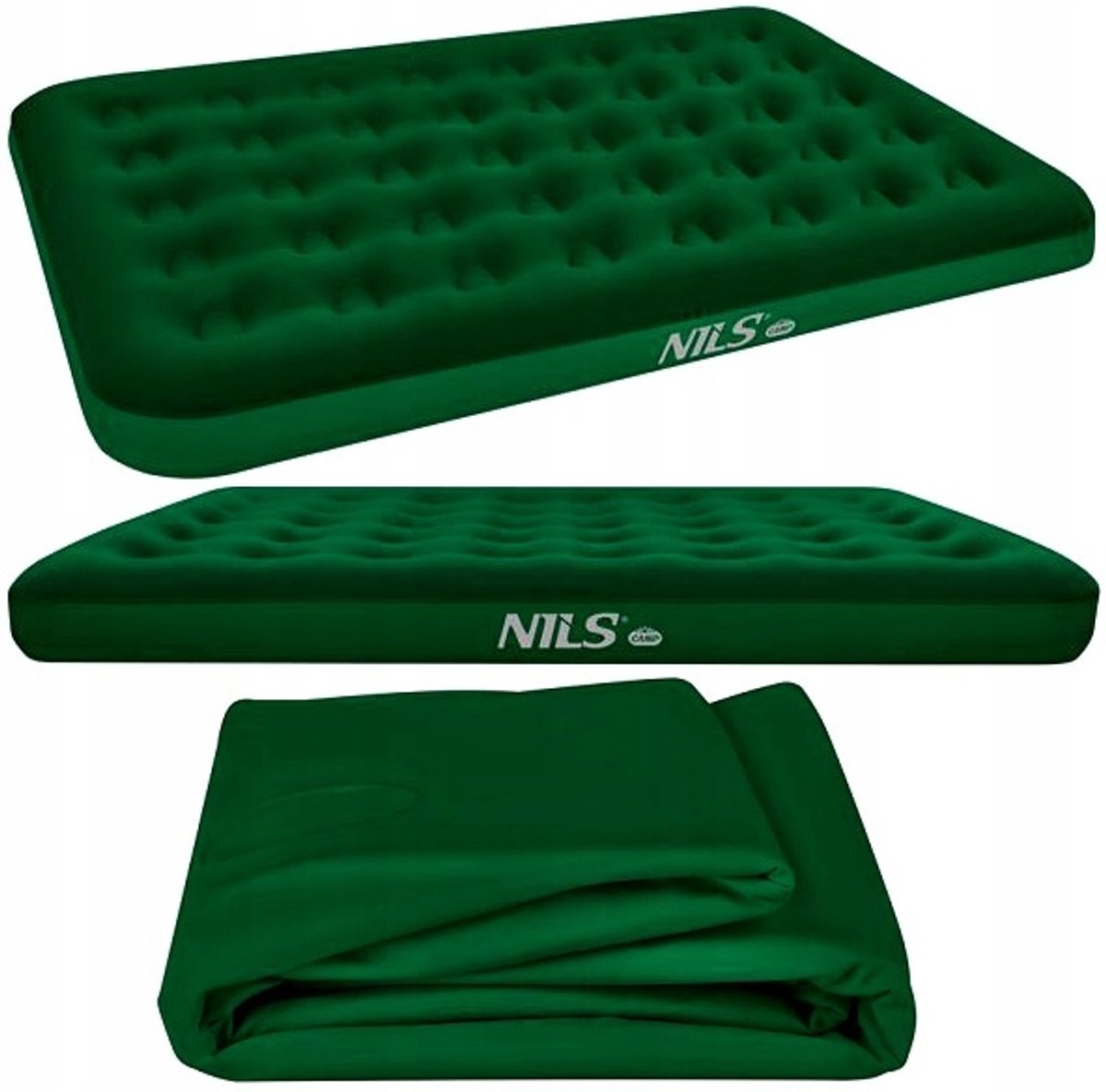 Nils Camp NC2802 Droomcomfort Luchtbed Groen 191x137x22cm