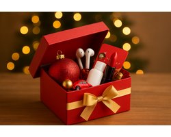 Kerstpakket - Geschenkspakket - Verassingspakket - Speelgoed - Elektronica - Verzorging - Kerst - Spellen en meer