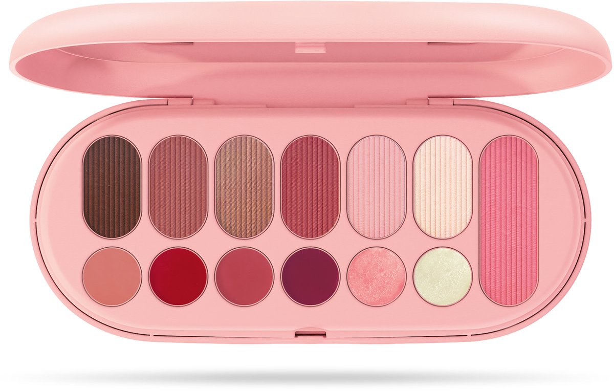 PUPA Milano Make My Day Pocket, Vrouwen, Multi, 2 stuk(s), BRIGHT ROSE, Kleurenpalet, Italië