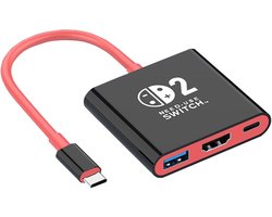 Docking station geschikt voor Nintendo Switch 2