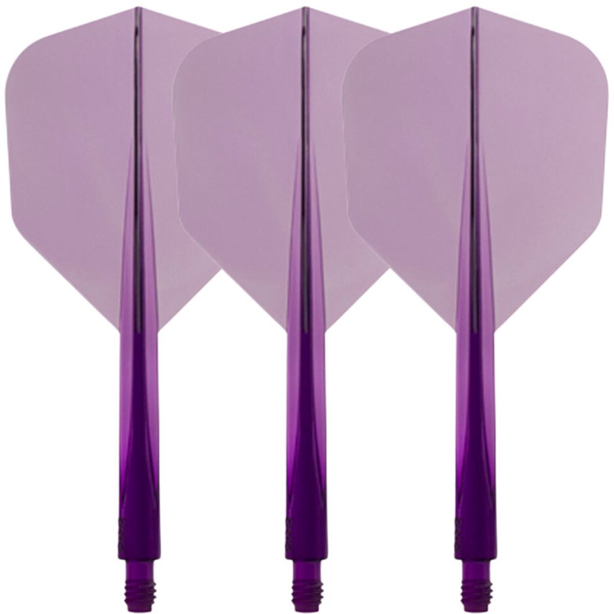 Condor Axe - Plain Color - Clear Purple - Small - Dart Flight System