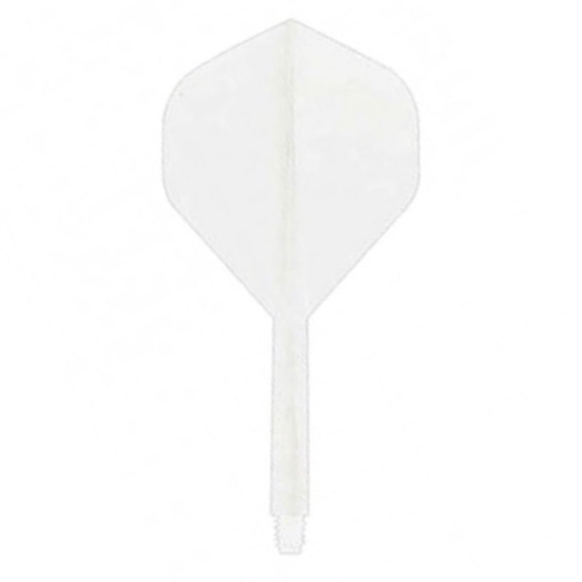 Condor Axe Flight System - Standard Clear - Dart Flights Short