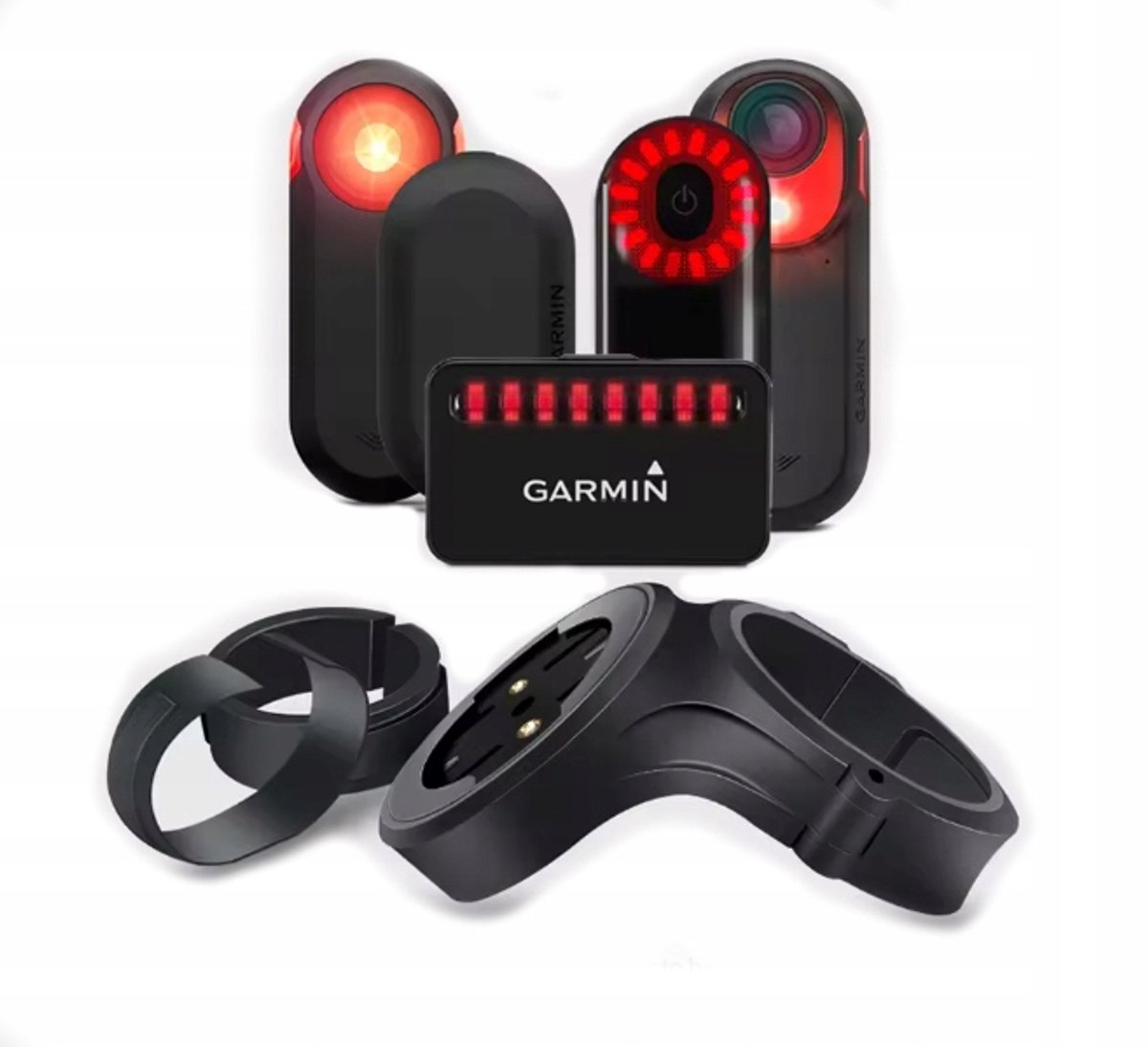 Fietslamp houder voor Garmin Varia RTL515, Magene L580, iGPS SR30