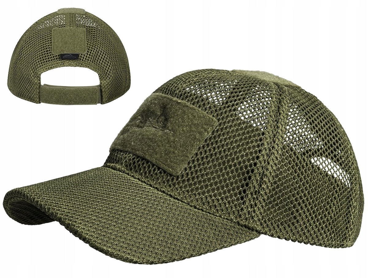 Helikon-Tex Baseball Mesh Cap - Ademend en verstelbaar - Olijfgroen