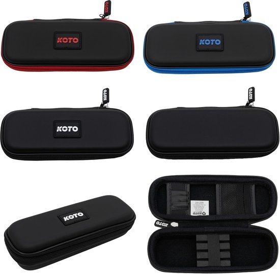 KOTO Dartwallet EVA Small Blauw, Darttas met Ritssluiting, Dartetui met KOTO Darts-logo, Dart Hoes, dartkoffer, dartwallet van KOTO — afbeelding 2