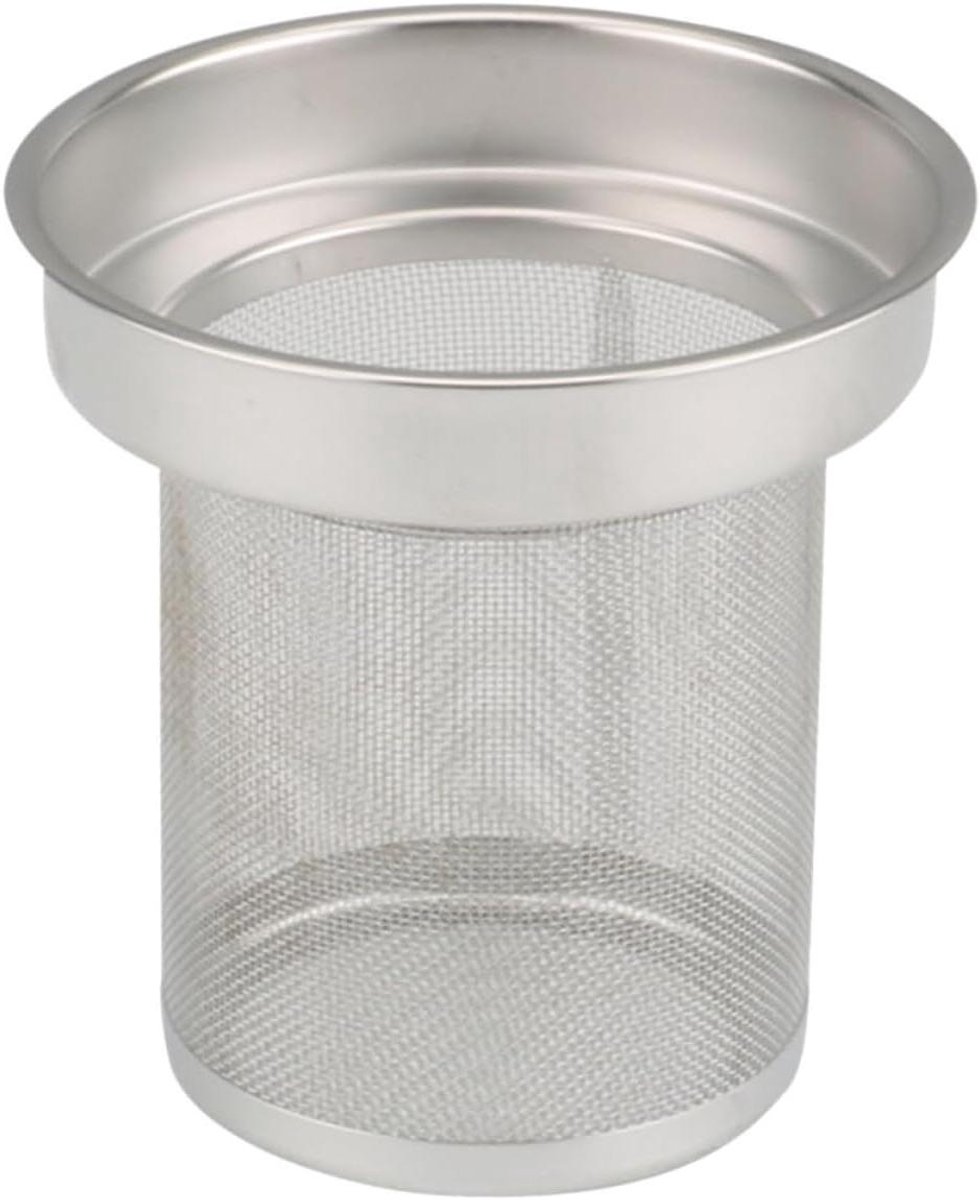 CSGoods - Theezeef voor hete dranken, roestvrij stalen accessoire met vervangbaar filter