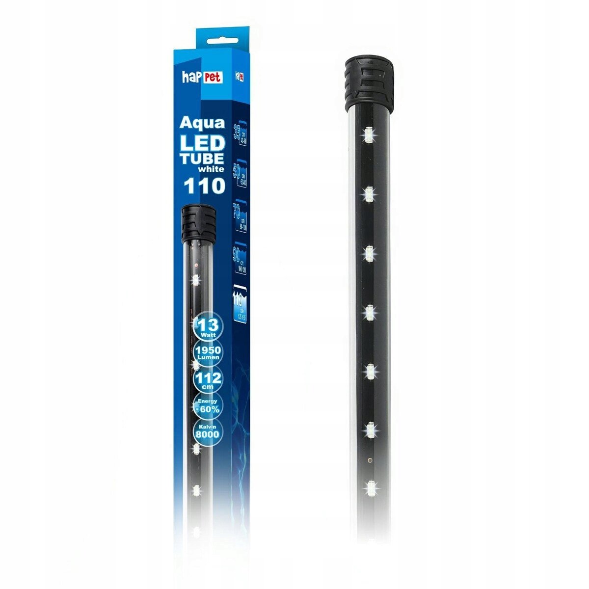 Happet AquaLED Tube Wit 13W 112cm Aquarium LED Verlichting