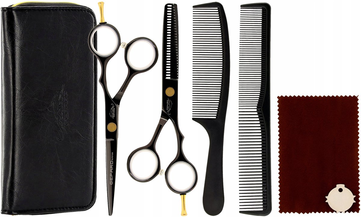 Cheetah Professionele Haarschaar & Effileers Schaarset 6 Inch