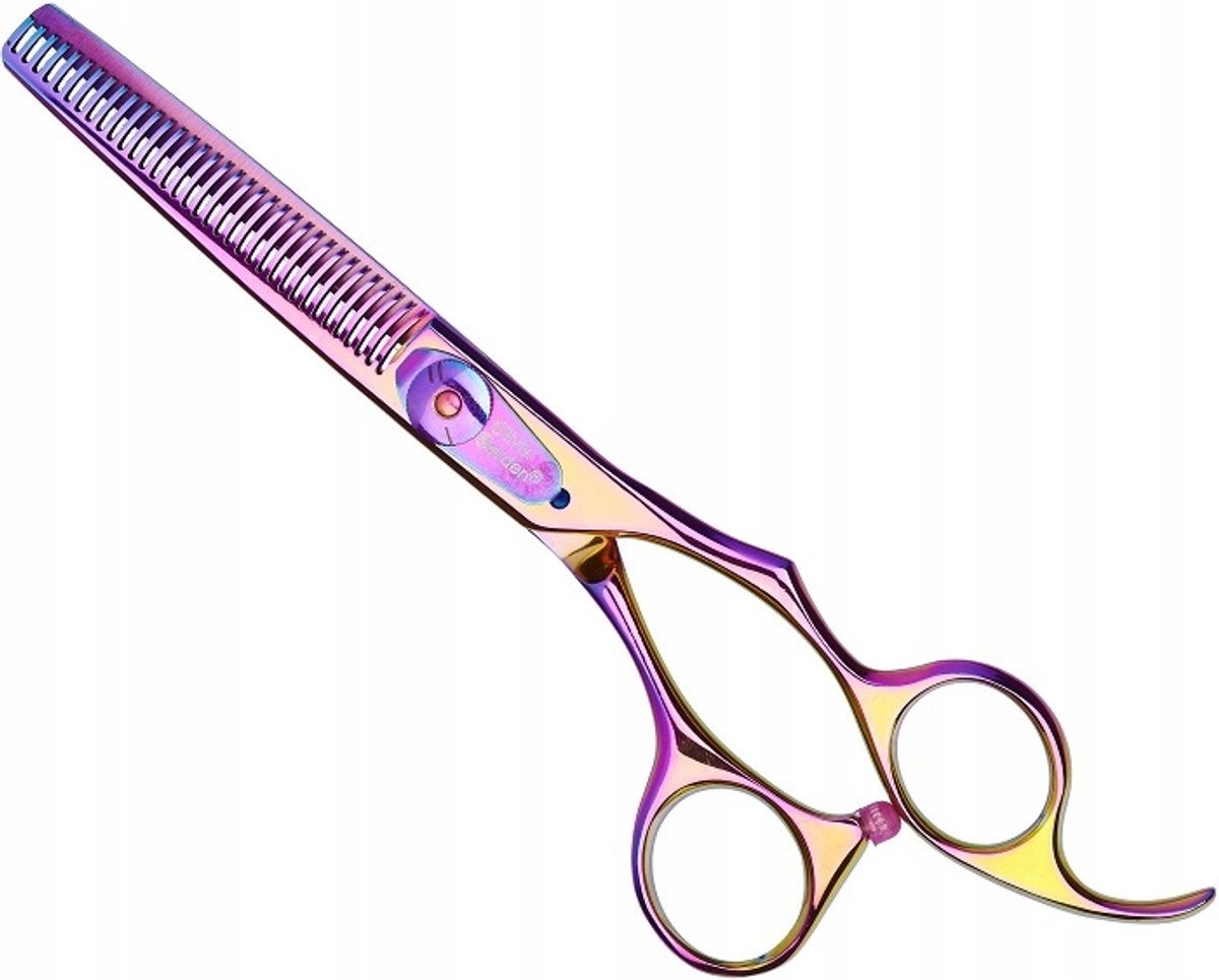 Olivia Garden Silkcut Rainbow Degażówki 6,35" - Professionele haarstyling