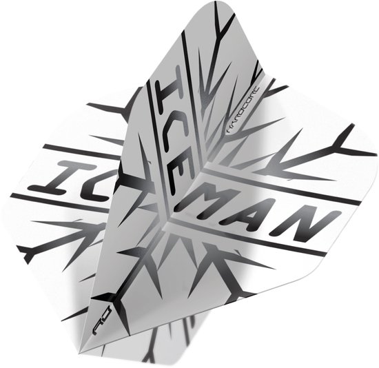 Red Dragon Gerwyn Price Grey Snowflake - Dart Flights van Merkloos — afbeelding 3