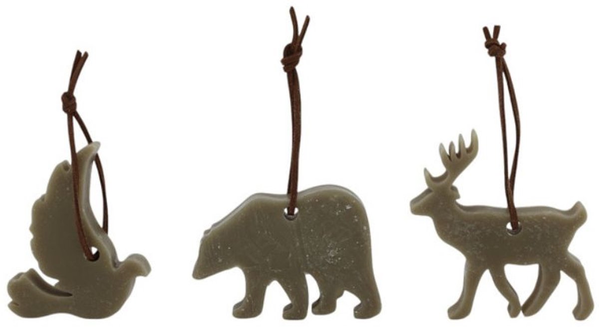 Home Society Geurende wax Ornamenten Animal Taupe