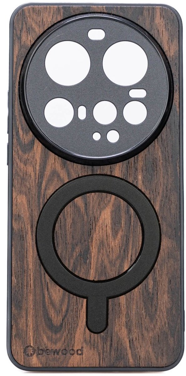 Bewood – Houten hoes – voor Xiaomi 15 Ultra – Ziricote hout – Met MagSafe
