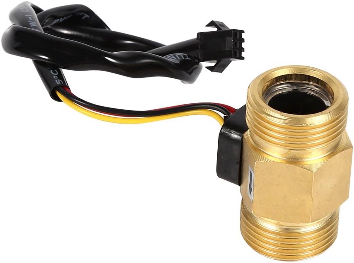 Water flow sensor - G3/4 inch - vloeistof - hall effect - water flow meter - vloeistof meter - 2-45 l/min