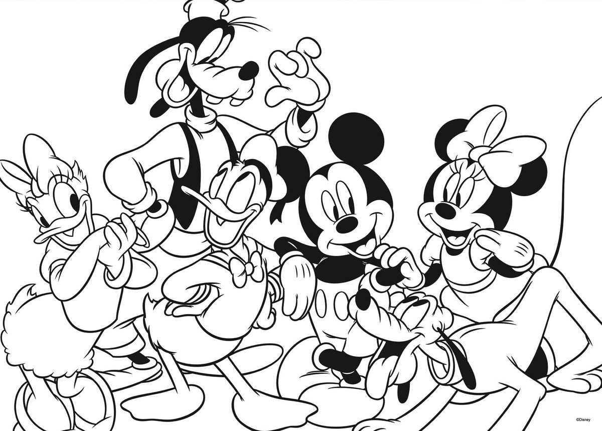 Lisciani - Mickey Mouse - Double face - Puzzel Maxifloor - 60 stukjes — afbeelding 3