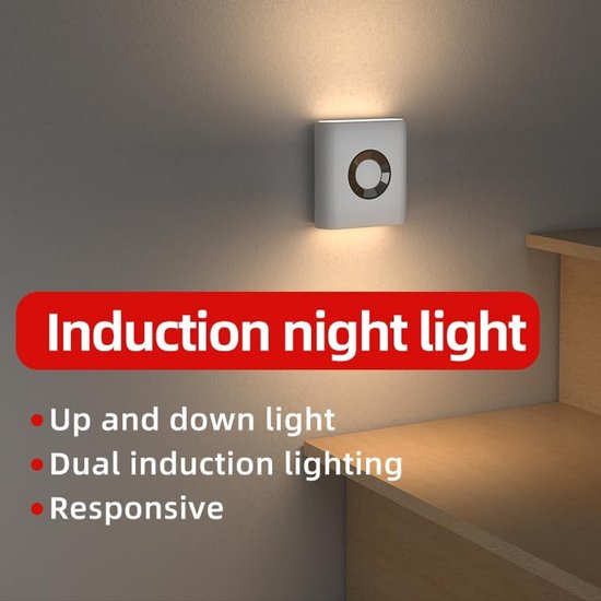 LED-nachtlampjes, 2-pack, in het stopcontact te steken nachtlampje, schemering tot zonsopgang, 4000K zacht wit, helder nachtlampje, automatisch aan/uit, voor volwassenen, kinderkamer, slaapkamer, badkamer, gang, keuken van Merkloos — afbeelding 3
