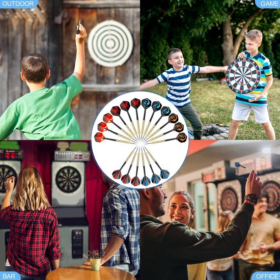 CyeeLife Slijpstenen voor dartpijlen, metalen punten, slijper voor stalen dartset, 2 stuks