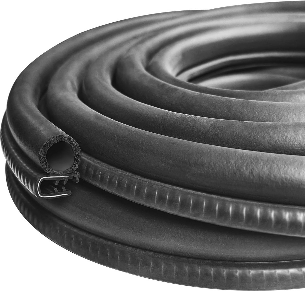 Zwarte Autodeur Seal Rubber Kofferbak Seal Protector Lip Seal voor Auto